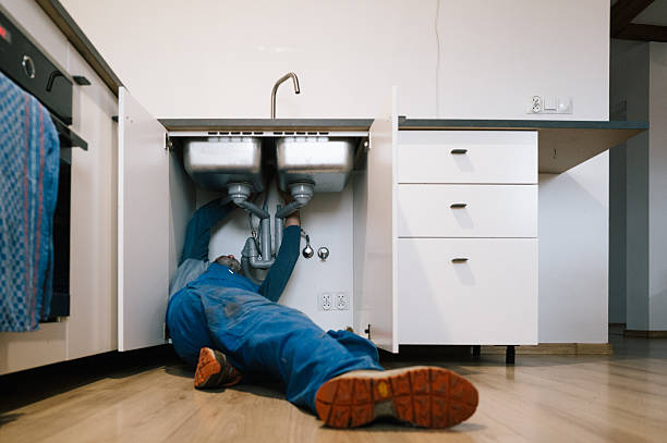 Professional Plumbing technician working in Milford, TX